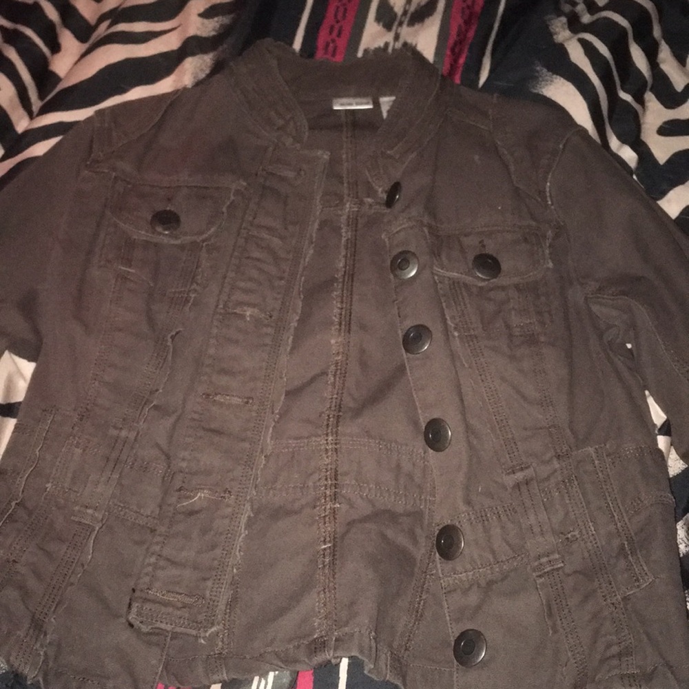 No Boundaries Brown Stylish Jacket
